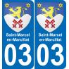 64 Pau autocollant sticker plaque immatriculation auto ville
