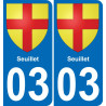 03 Seuillet-aufkleber plakette ez stadt