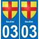 03 Seuillet adesivo piastra di registrazione city