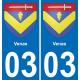 03 Venas sticker plate registration city