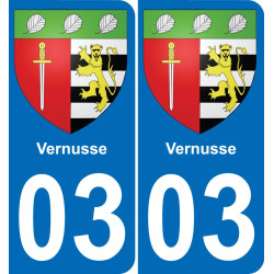 03 Vernusse adesivo piastra di registrazione city