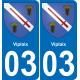 03 Viplaix adesivo piastra di registrazione city