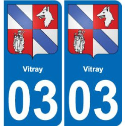 03 Vitray adesivo piastra di registrazione city