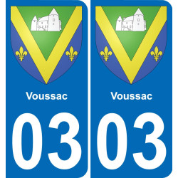 03 Voussac adesivo piastra di registrazione city