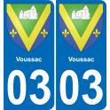 03 Voussac sticker plate registration city