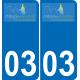 03 Bourbon-l'Archambault logo sticker plate registration city