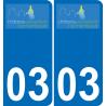 03 Bourbon-l'Archambault logo sticker plate registration city