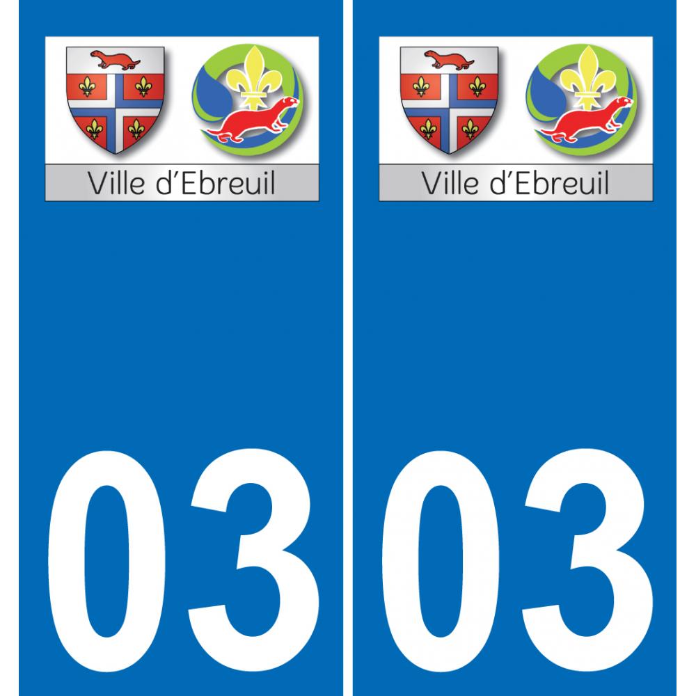 03 ébreuil logo sticker plate registration city