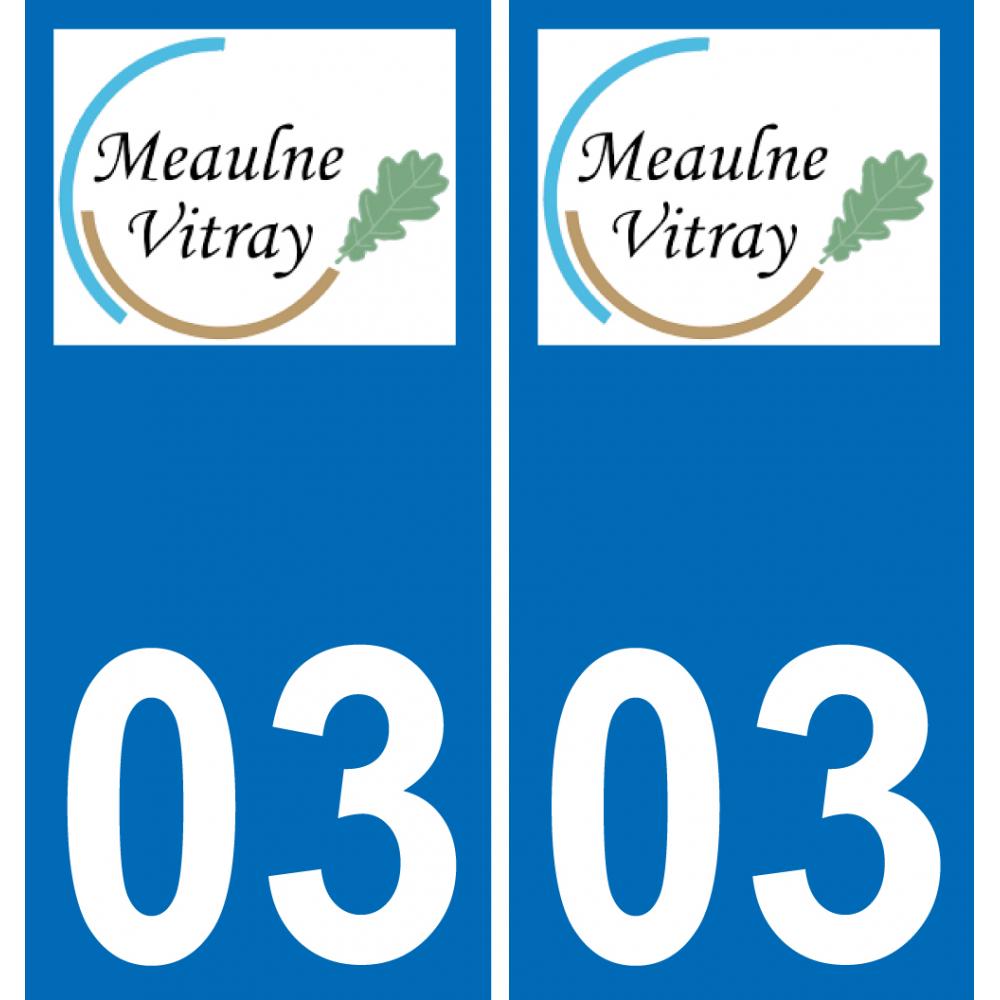 03 Meaulne-logo aufkleber plakette ez stadt