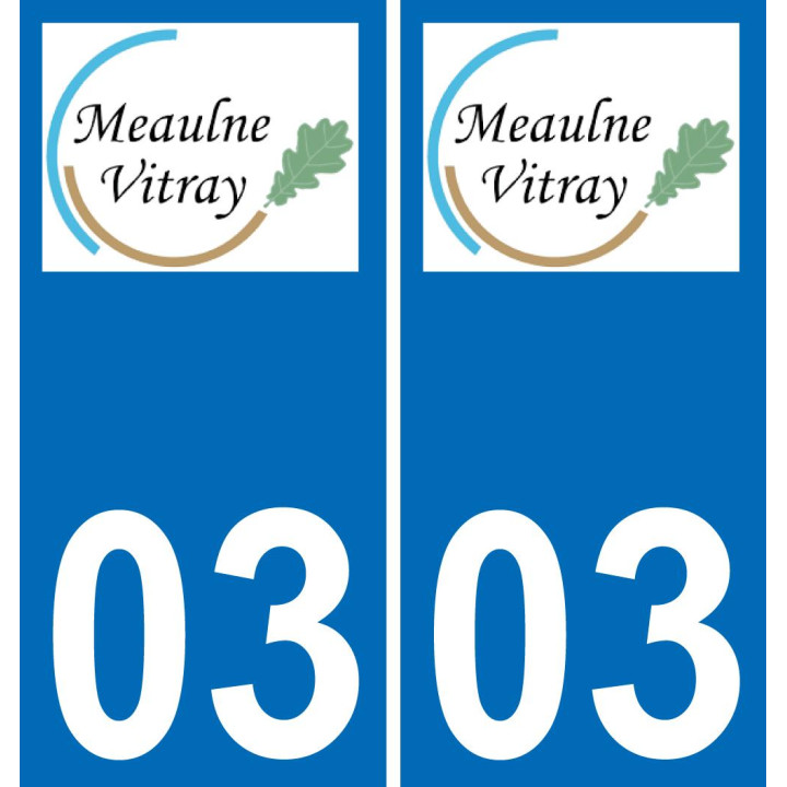 03 Meaulne logo sticker plate registration city