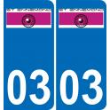 03 Saint-Ennemond logo sticker plate registration city
