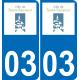 03 Saint-Sauvier logo sticker plate registration city