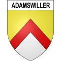 Stickers coat of arms Adamswiller adhesive sticker