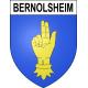 Stickers coat of arms Bernolsheim adhesive sticker