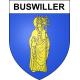 Buswiller 67 ville sticker blason écusson autocollant adhésif