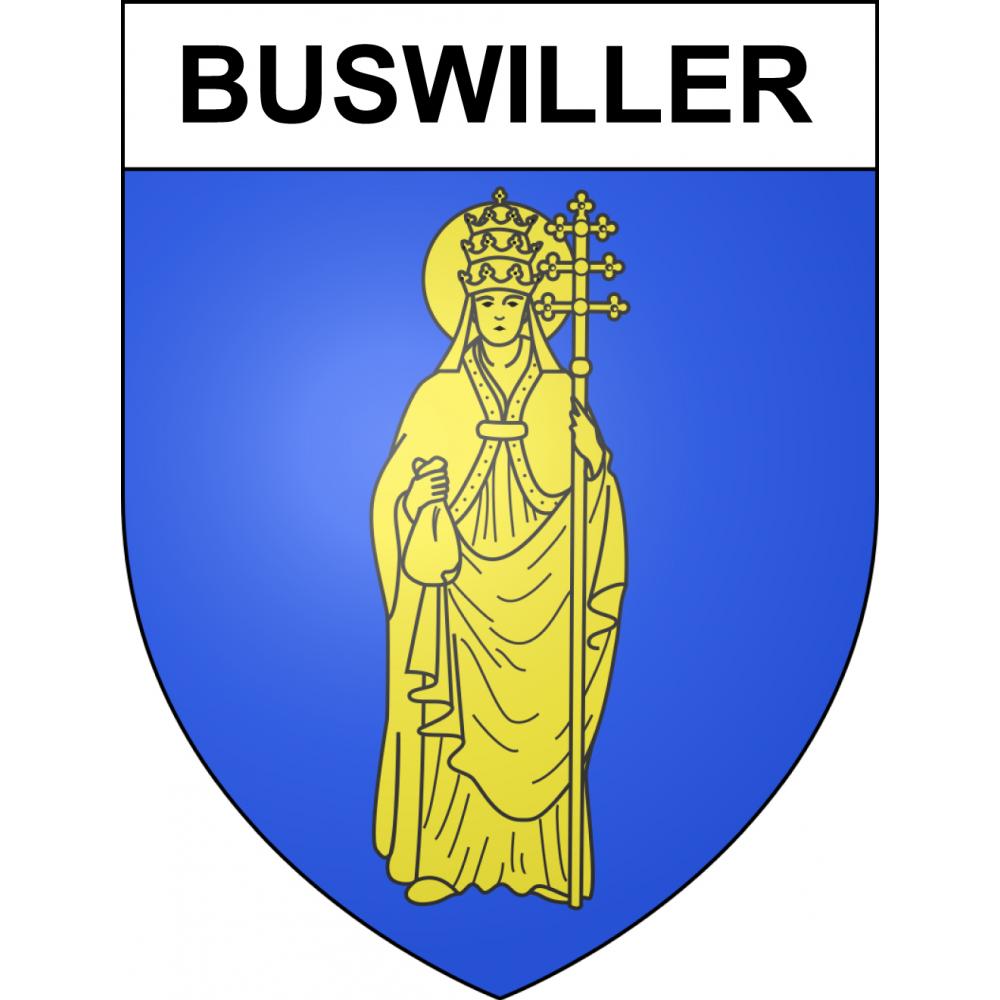 Adesivi stemma Buswiller adesivo