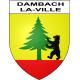 Dambach-la-Ville Sticker wappen, gelsenkirchen, augsburg, klebender aufkleber