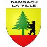 Baron 54 ville sticker blason écusson autocollant adhésif