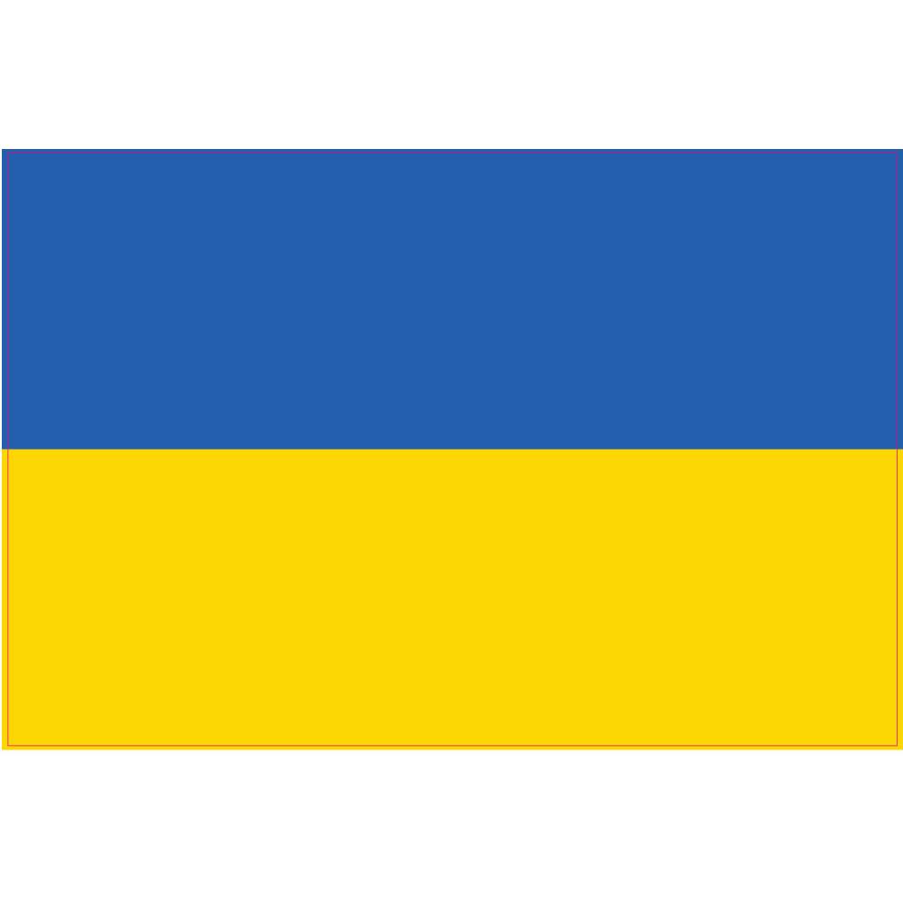 Ukraine Ukraina Drapeau autocollant sticker logo95