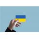 Ukraine Ukraina Drapeau autocollant sticker logo95