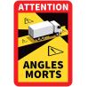 Angles morts bus camping car sticker autocollant 36