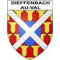 Adesivi stemma Dieffenbach-au-Val adesivo