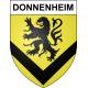Donnenheim Sticker wappen, gelsenkirchen, augsburg, klebender aufkleber