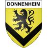 Donnenheim Sticker wappen, gelsenkirchen, augsburg, klebender aufkleber