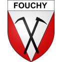 Adesivi stemma Fouchy adesivo
