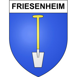 Friesenheim Sticker wappen, gelsenkirchen, augsburg, klebender aufkleber