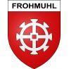 Frohmuhl 67 ville sticker blason écusson autocollant adhésif