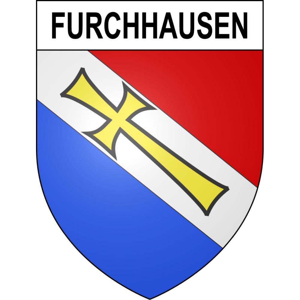 Adesivi stemma Furchhausen adesivo