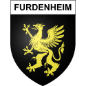Stickers coat of arms Furdenheim adhesive sticker