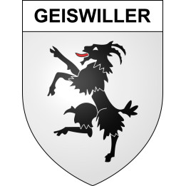 Geiswiller 67 ville sticker blason écusson autocollant adhésif
