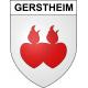 Gerstheim Sticker wappen, gelsenkirchen, augsburg, klebender aufkleber