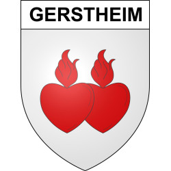 Adesivi stemma Gerstheim adesivo