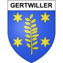 Adesivi stemma Gertwiller adesivo