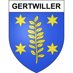 Adesivi stemma Gertwiller adesivo