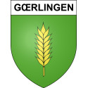 Gœrlingen 67 ville sticker blason écusson autocollant adhésif