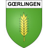 Gœrlingen 67 ville sticker blason écusson autocollant adhésif