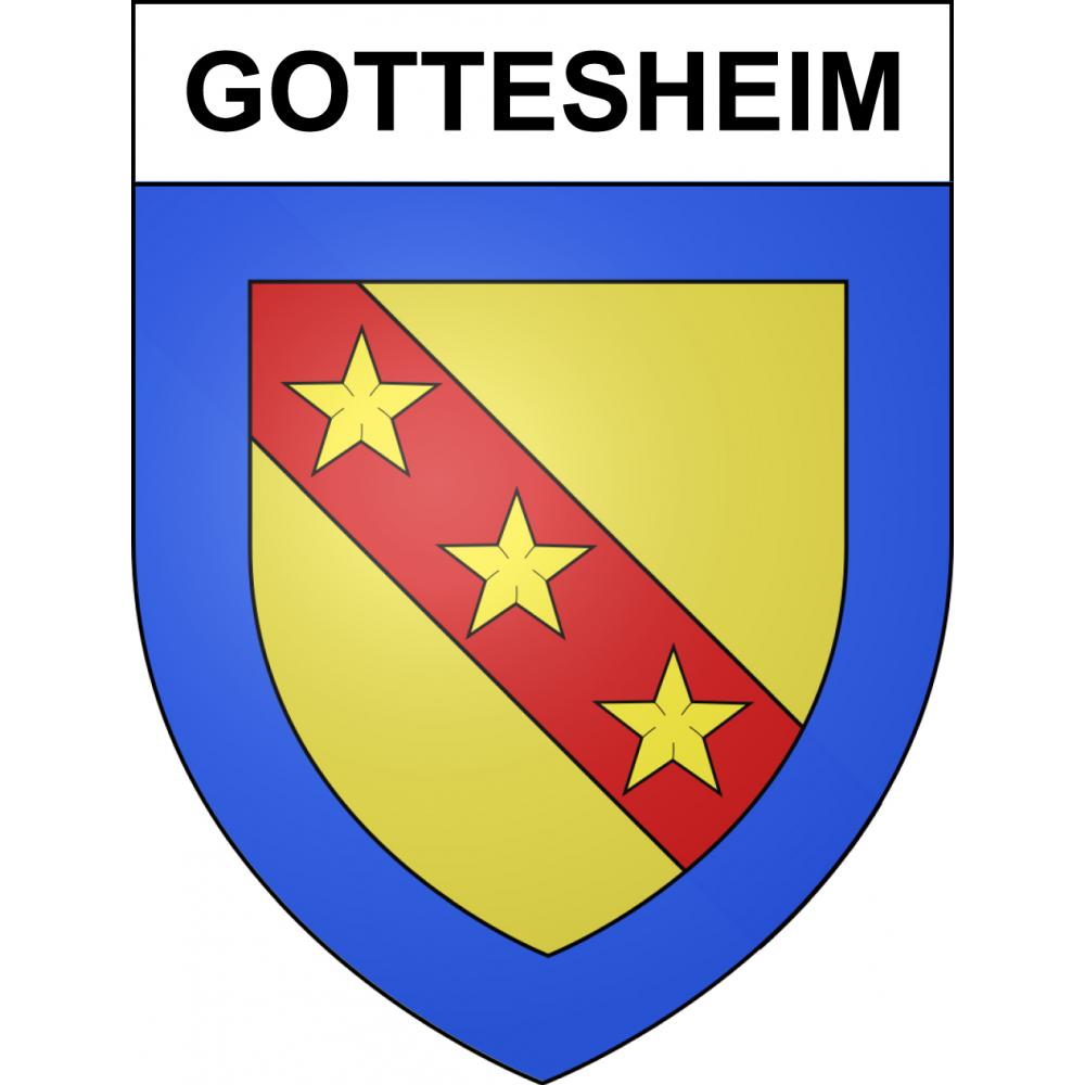 Adesivi stemma Gottesheim adesivo