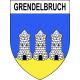 Adesivi stemma Grendelbruch adesivo
