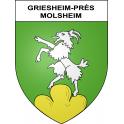 Adesivi stemma Griesheim-près-Molsheim adesivo