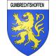 Adesivi stemma Gumbrechtshoffen adesivo