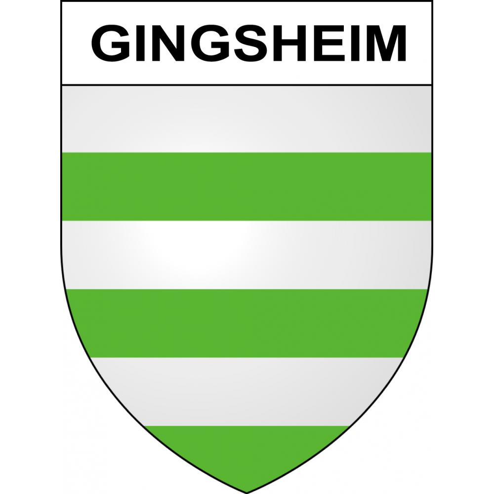 Adesivi stemma Gingsheim adesivo