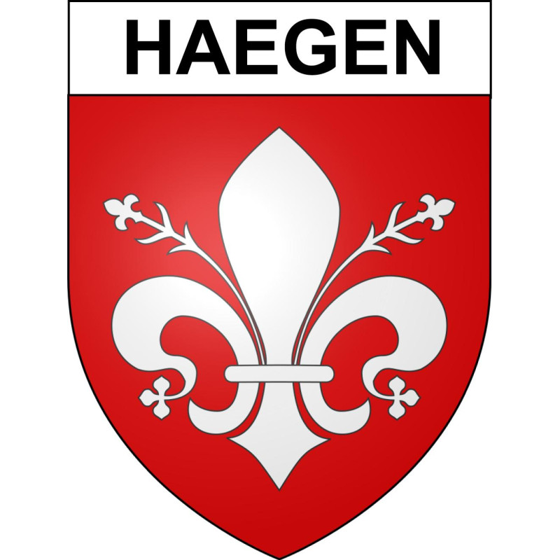 Stickers coat of arms Haegen adhesive sticker
