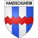 Handschuheim 67 ville sticker blason écusson autocollant adhésif