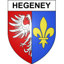 Stickers coat of arms Hegeney adhesive sticker