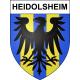 Adesivi stemma Heidolsheim adesivo