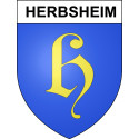 Herbsheim Sticker wappen, gelsenkirchen, augsburg, klebender aufkleber